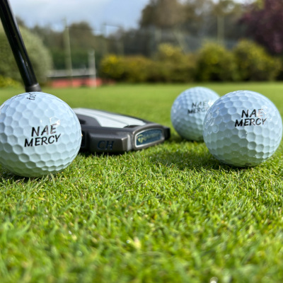 personalised golf balls